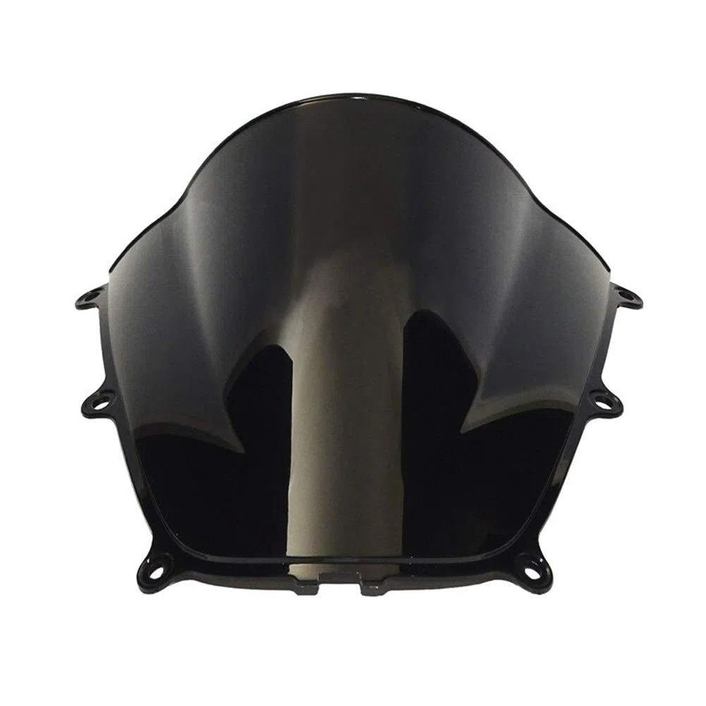 GLoyer Parabrisas de Motocicleta Ajuste Compatible con CBR600RR CBR 600 RR F5 2005 2006 Double Bubble Parabrisas Protección De Pantalla (Color : Clear)