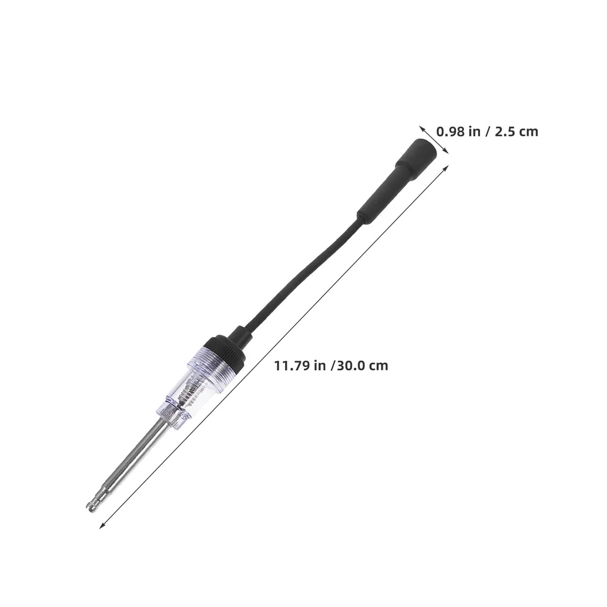Probador de Bobinas de Encendido para Coche, Herramienta de Diagnóstico Rápido 4 Unidades de Plástico y Hierro para Reparaciones en Carretera y Talleres