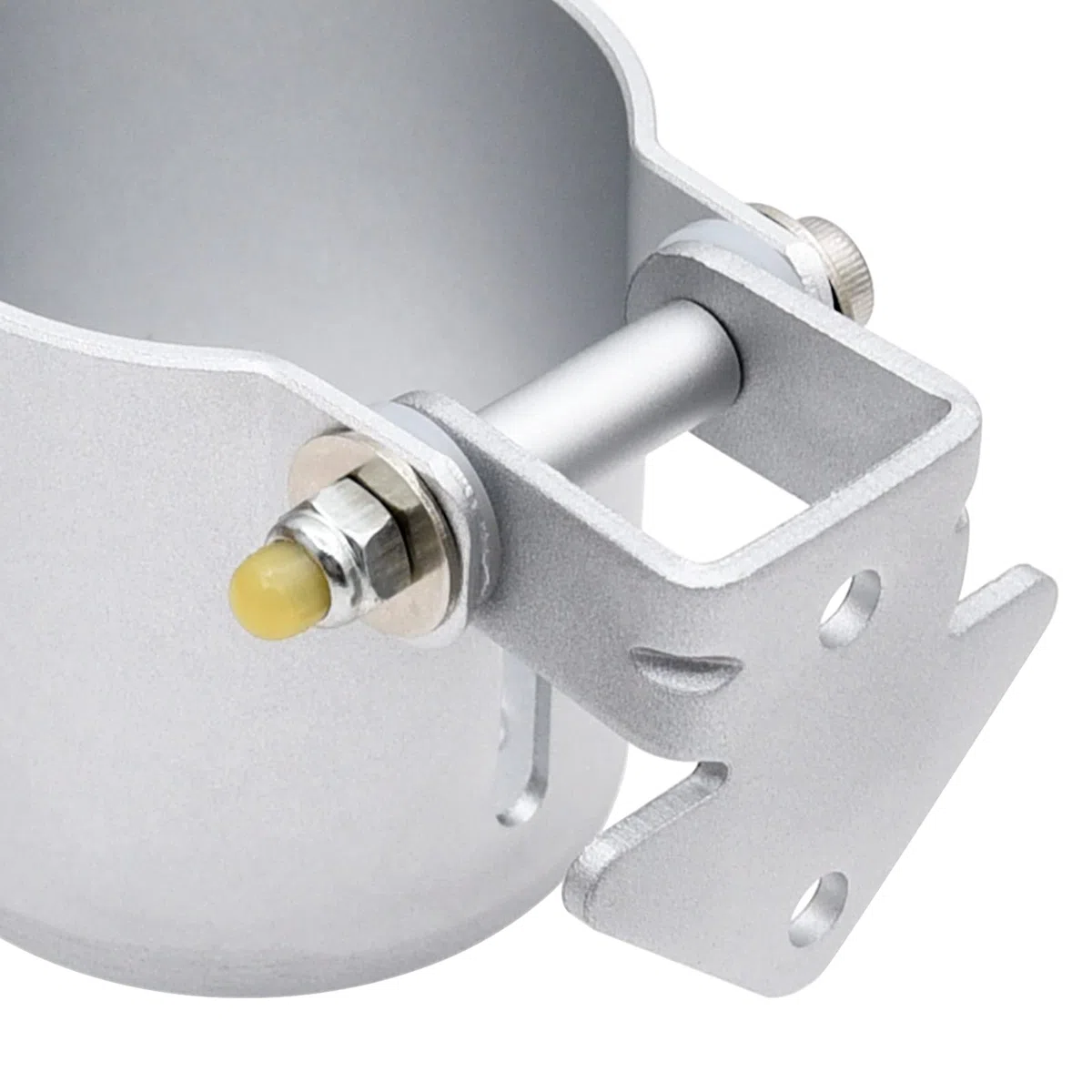 KAOLALI 52mm(2") único Agujero Gauge Pod Soporte, Aluminio Soporte de Medidor Universal, Ajustable Auto Gauge Bracket Instrumento para Moto Camión Barco