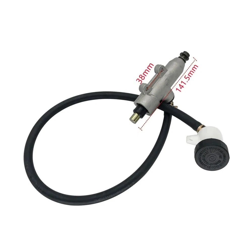 Bomba de Cilindro Maestro de Freno de pie Trasero Compatible con Modelos Linhai ATV Quad 250cc 260cc 300cc