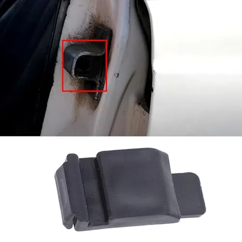 Kit de Cerradura de Puerta de Goma Quiet Drive Comfort con Juego de Fijación de Goma para W123 W126 Absorbe los Golpes Reduce el Ruido Resistente Al Calor para Resistente a la
