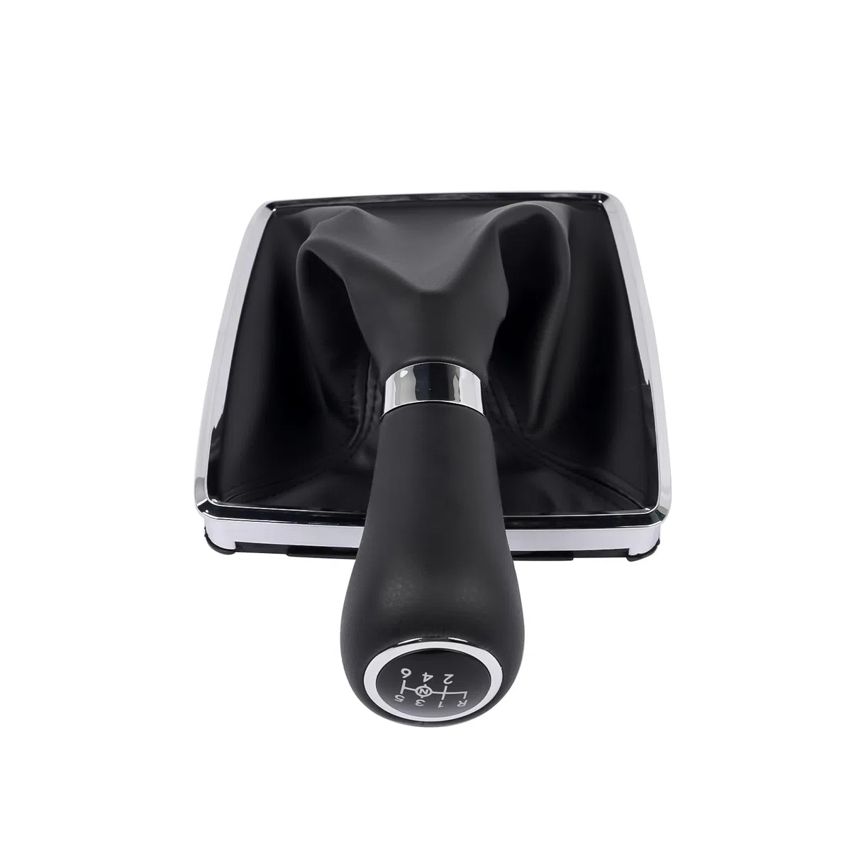 Bisenya 6 velocidades Pomo de la palanca de cambios + tapa de la palanca de cambios + marco Reemplazo para Clase C W204 Coupe C204 T-Model S204
