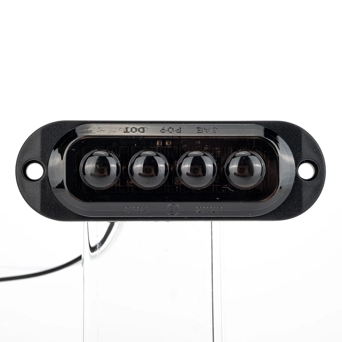 Juego de 10 Luces de Posición Laterales LED - Pilotos de Galibo para Remolques 12-24V Intermitentes Laterales para Camiones Caravanas Autobuses Coches Universales Estancos 3000K (Amarillo)