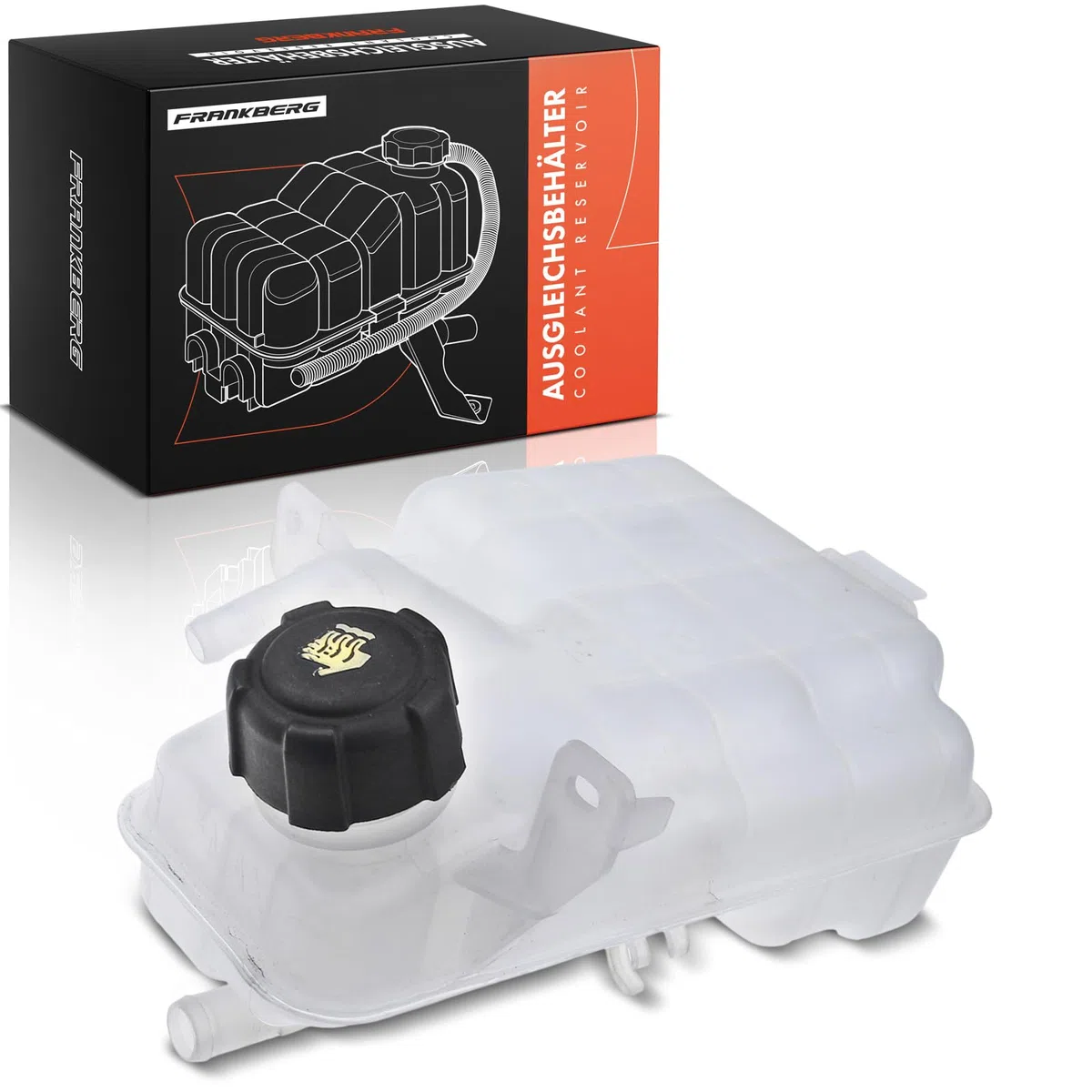 Frankberg Depósito de compensación Refrigerante Compatible con Espace IV JK0/1 1.9 dCi 2.0 dCi 2.0 2.2 dCi 2.0 Turbo 3.0 dCi 3.5 V6 2002-2025 Replace# 8200008866,8200339746