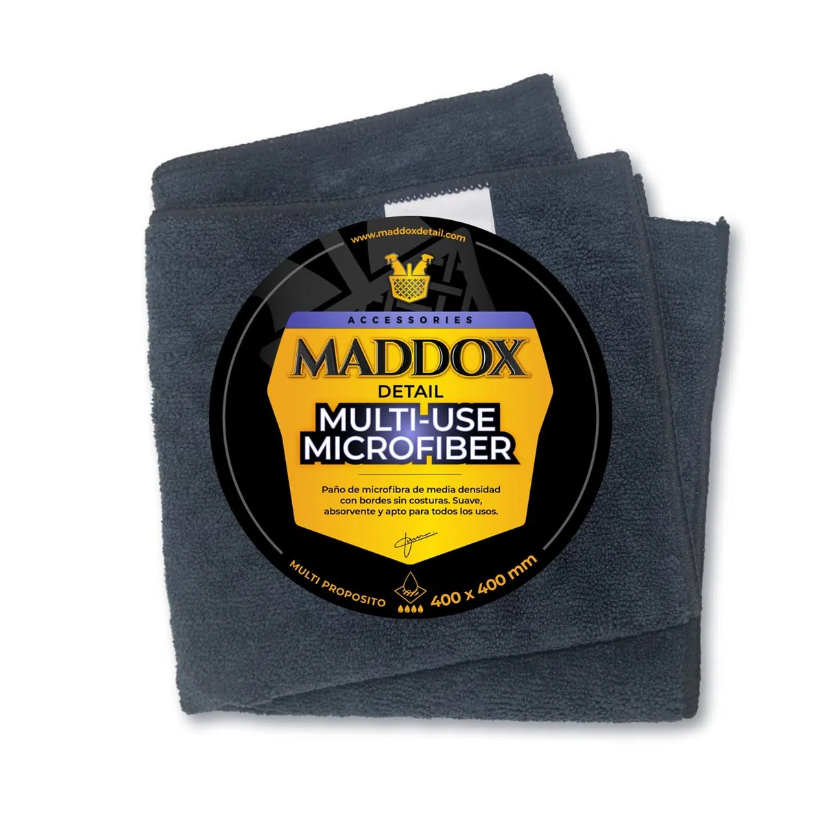 Maddox Detail - Kit Completo de Limpieza y Mantenimiento para Coche | Limpieza Profesional y Brillo Interior/Exterior de Coche | 2 en 1 Premium Detail + All Purpose Cleaner + Multi-Use Microfiber