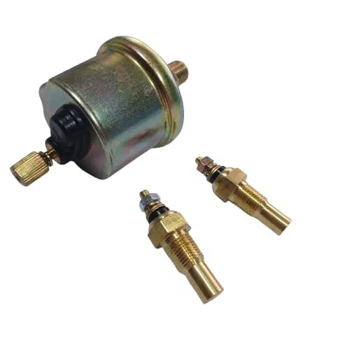 Reloj medidor kit 3, temperatura refrigerante, temperatura aceite, presion de aceite automóvil, sensor compatible 52mm