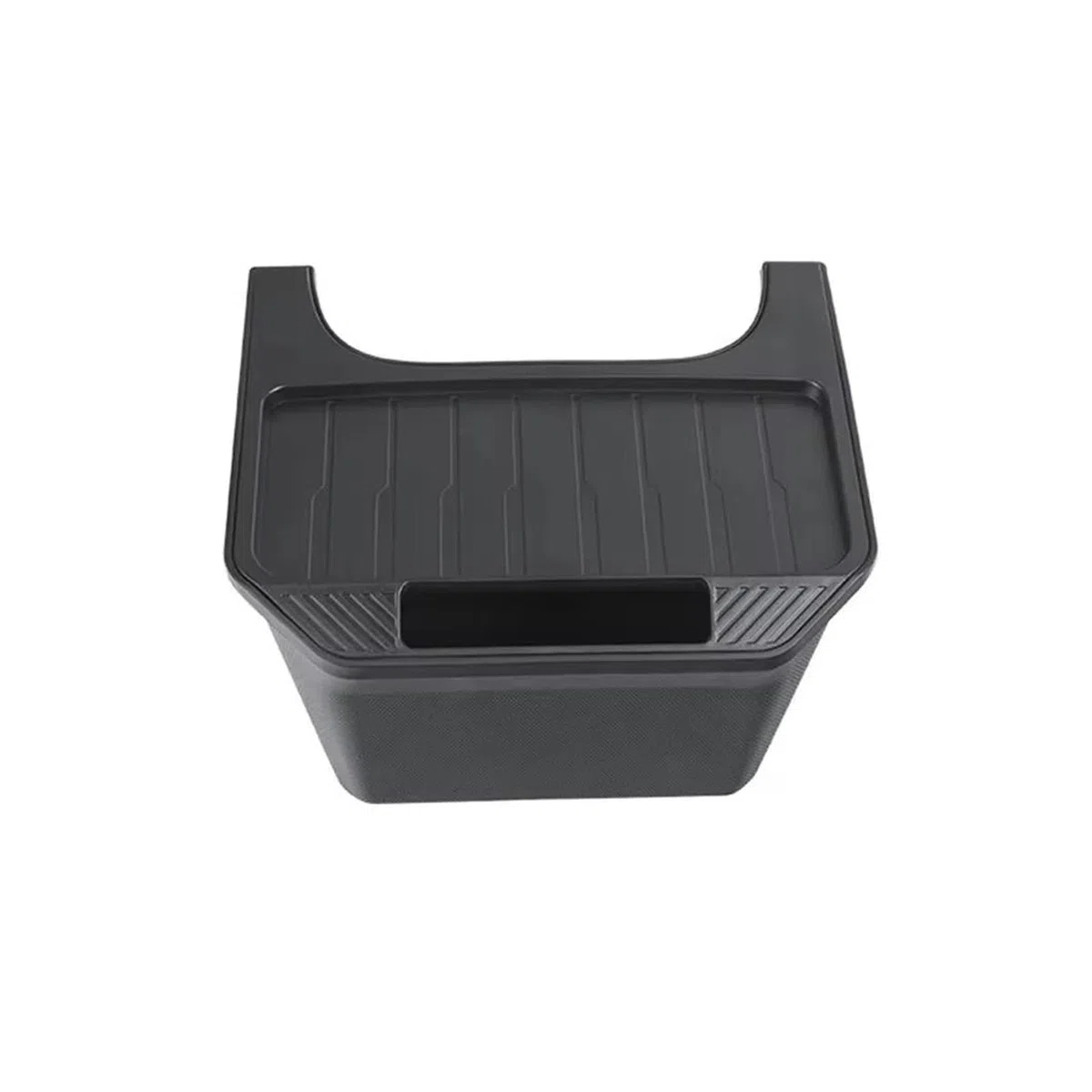 Caja almacenamiento consola central Organizador Caja Almacenamiento Trasero Para Tesla Para Model Y Compartimentos Para Consola Central Bolsa Basura Para Asiento Trasero Bandeja Debajo