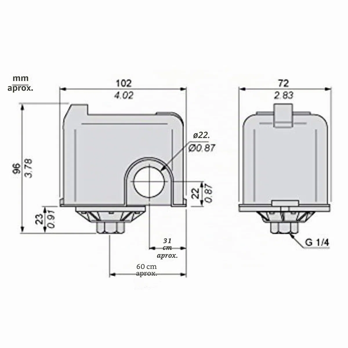Schneider Electric FSG2 Presostato