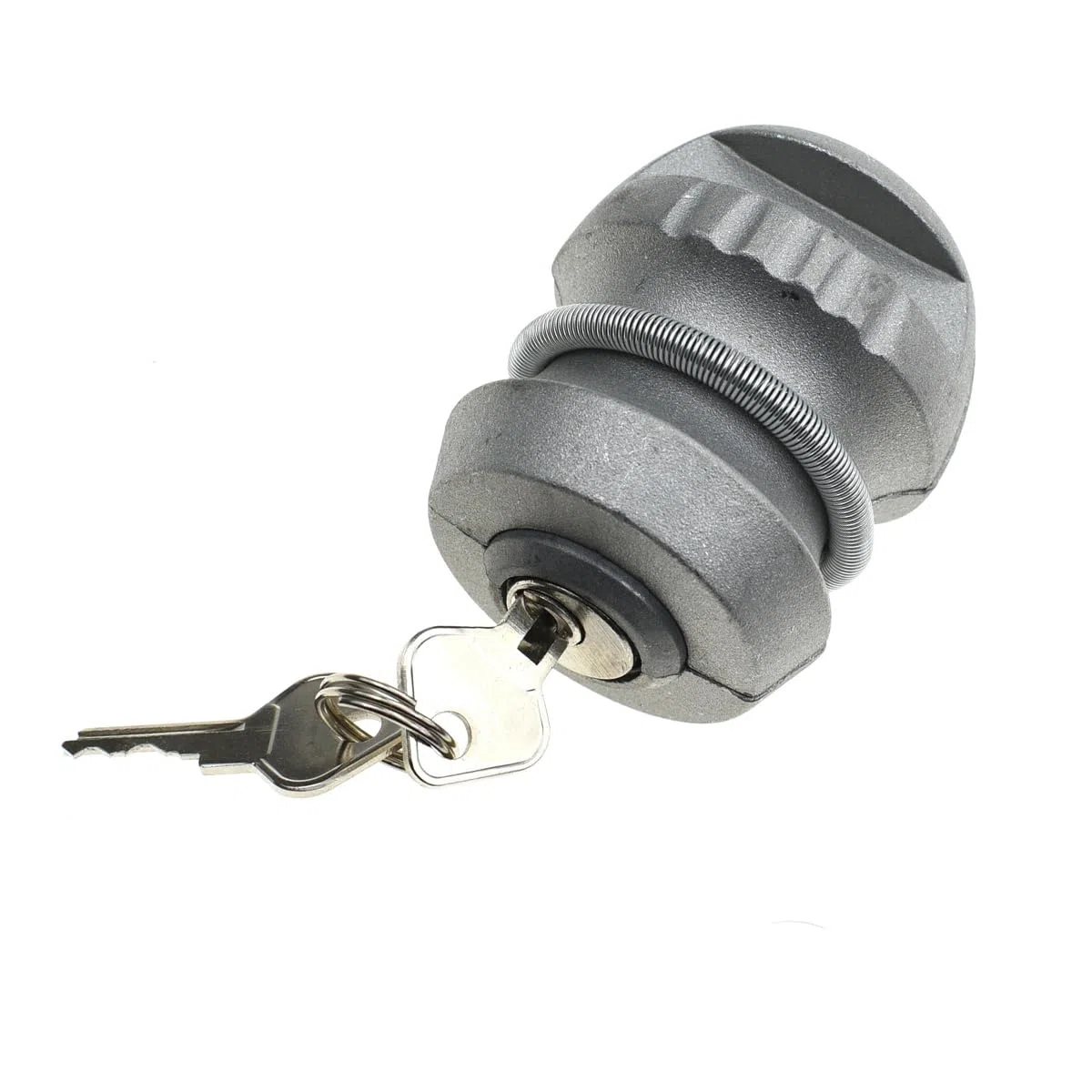 Cerradura de Remolque Antirrobo, Enganche de Bola con 2 Llaves Cerradura de Bola de Enganche de Remolque Cerradura Enganche Seguridad Antirrobo