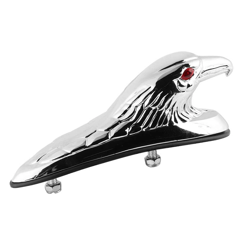 EBTOOLS para águila guardabarros delantero cabeza de águila motocicleta guardabarros delantero tapa cabeza águila universal guardabarros delantero motocicleta decoración adorno cabeza águila estatua