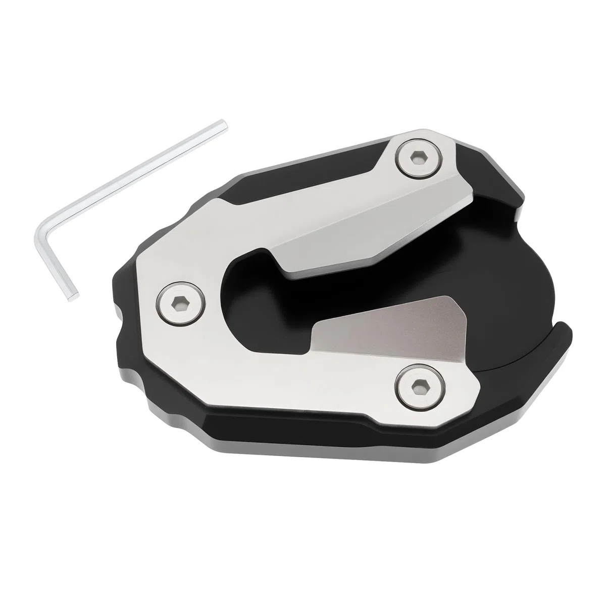 ECSiNG Almohadilla de Soporte Lateral Ampliable Compatible con Triumph Tiger 900 Rally Pro 2021-2025