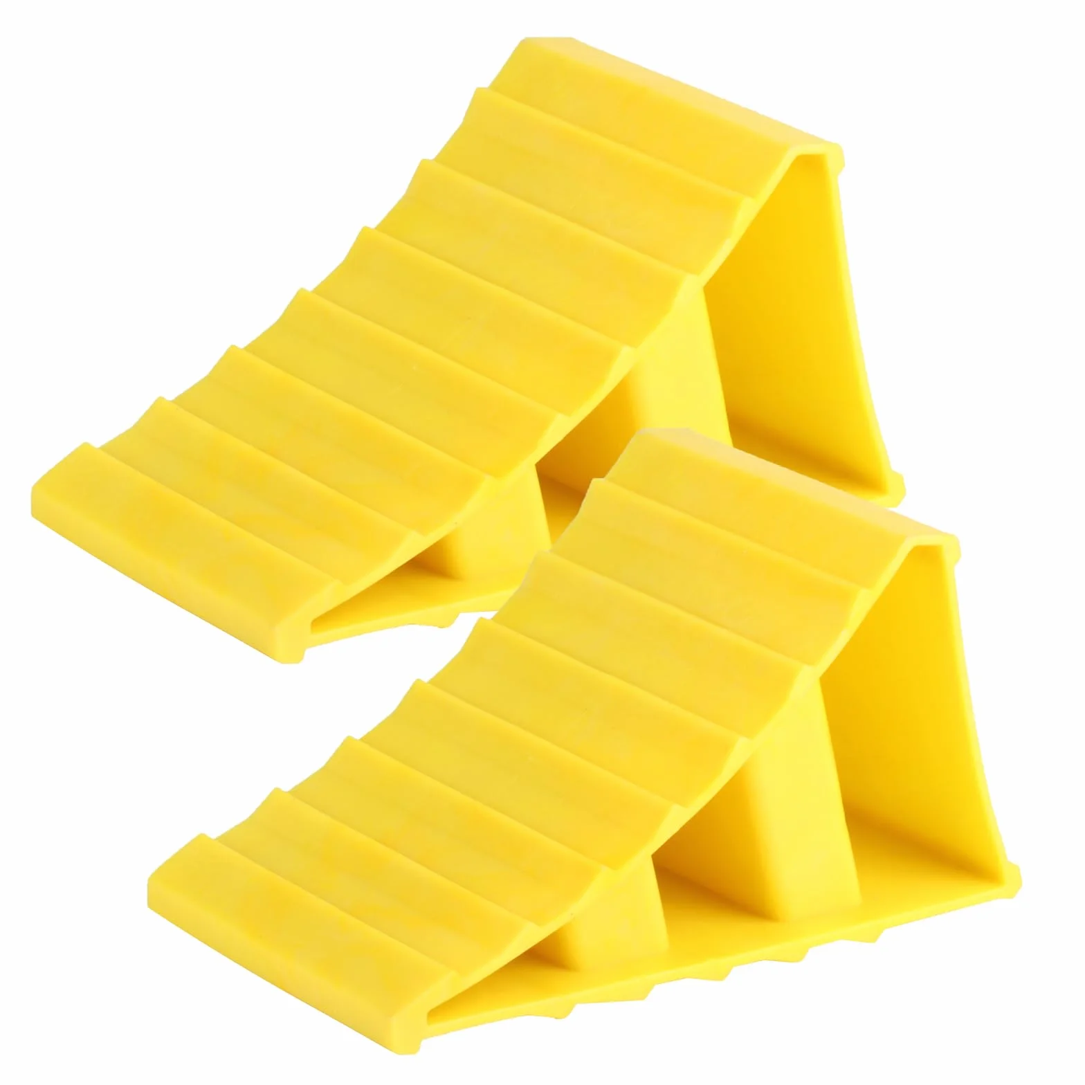 2 piezas de cuñas de rueda, protectores de neumáticos antideslizantes y topes de freno para aparcar caravana, autocaravana, moto, remolque, cuñas de rueda de coche con asa, mantiene tu coche