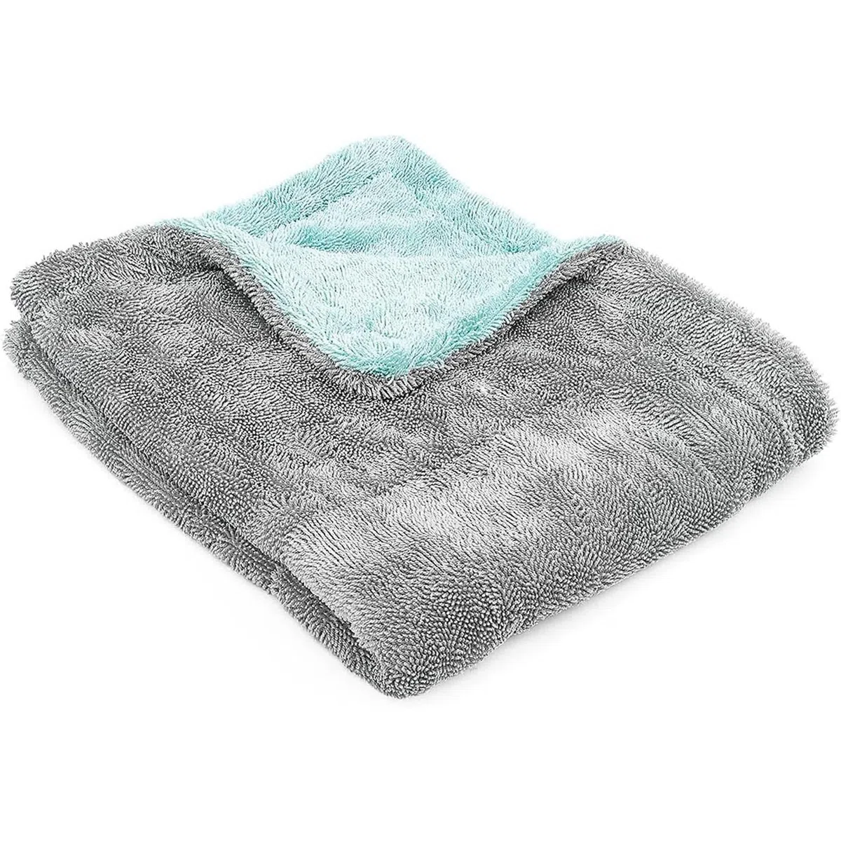 The Rag Company - The Liquid8r - Toalla de Secado de Microfibra Absorbente de Mezcla 70/30 para Coches, Camiones, SUV, Segura para Detalles y sin arañazos, Bucle Giratorio, 1100 g/m², 20 x 24