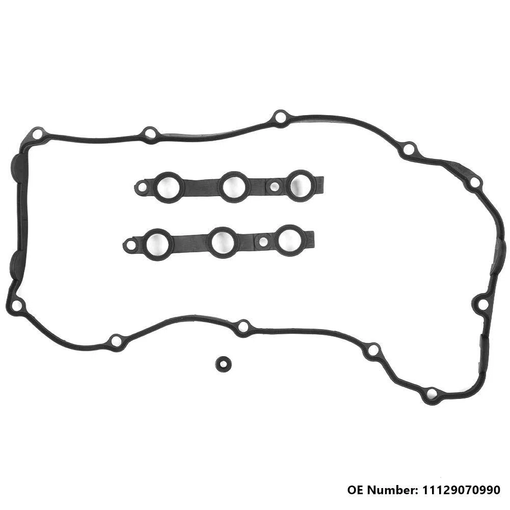 Juego de juntas de cubierta basculante, junta de válvula de motor de coche, juego de sellos de pernos para E36 E38 E39 E46 11129070990 junta tapa balancines e46