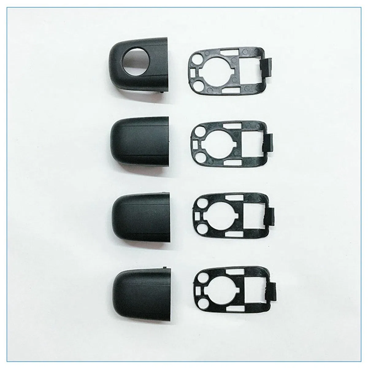 Milageto Conjunto de 4 Piezas para Cubierta de Manija de Puerta Izquierda y Derecha