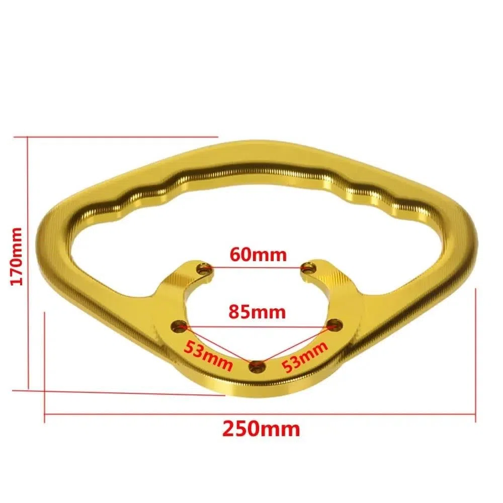 para Suzuki GSXR600 750 1000 K1 K2 K3 K4 K5 K6 K7 K8 K9 K11 Empuñaduras Pasajeros para Motocicletas Agarradera para Tanque Manillas Brazos Mango de Agarre para Pasajero de Motocicleta(Rojo)