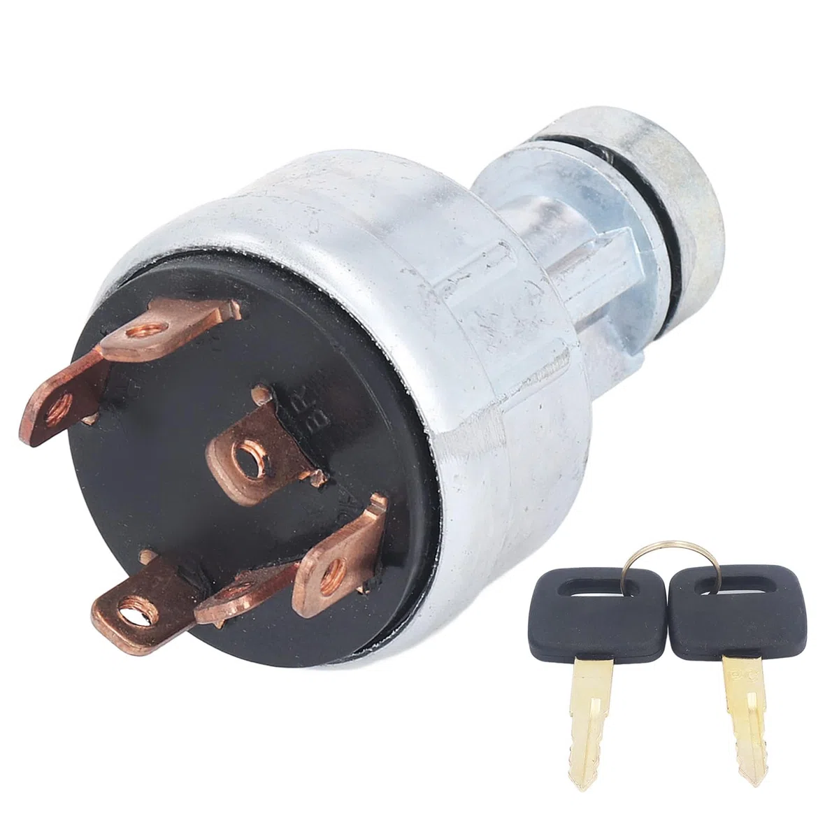 Interruptor de Encendido para Komatsu PC200-1/2/3, Llave de Arranque Compatible con Excavadora Hidráulica, Reemplazo Directo OEM 08086-10000, con Cable y Conexión Segura para Construcción y Minería