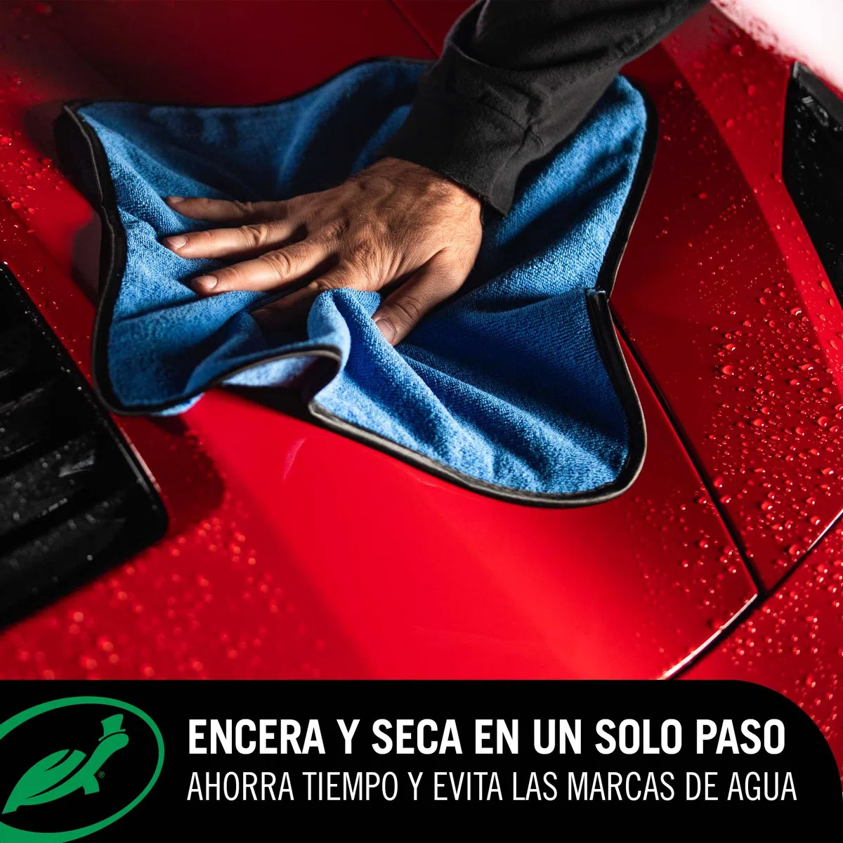 Turtle Wax Hybrid Solutions Cera Húmeda Cerámica, cera en spray para coches, proporciona brillo alto, protección con recubrimiento cerámico para pintura, llantas, cristales, repelencia al agua, 500 ml