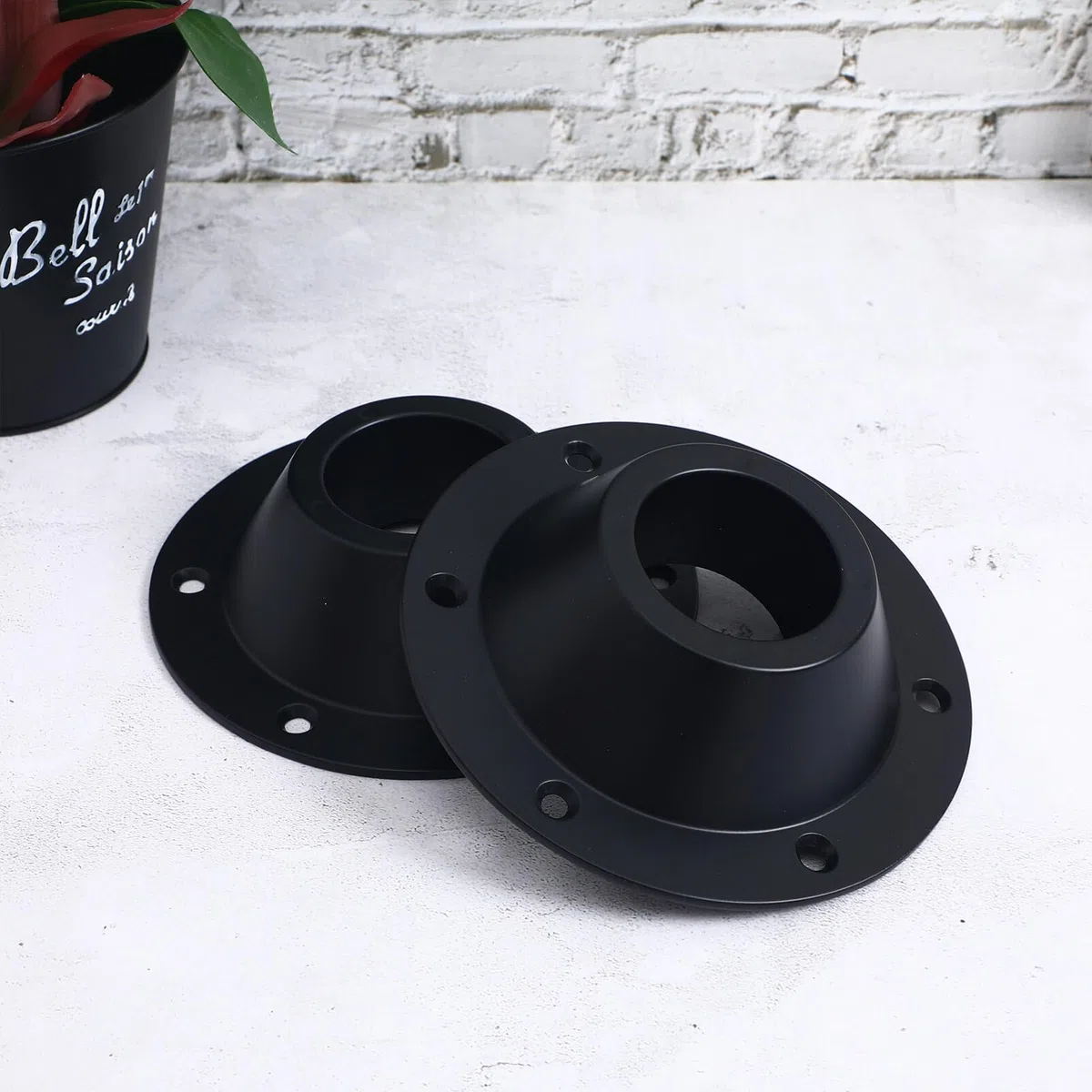OUNONA Soporte De Base De Mesa para RV 2 Piezas Soporte De Montaje De Base para Pata De Mesa De Camper Brida De Base De Mesa De Pedestal para RV Estándar De Aluminio Base De