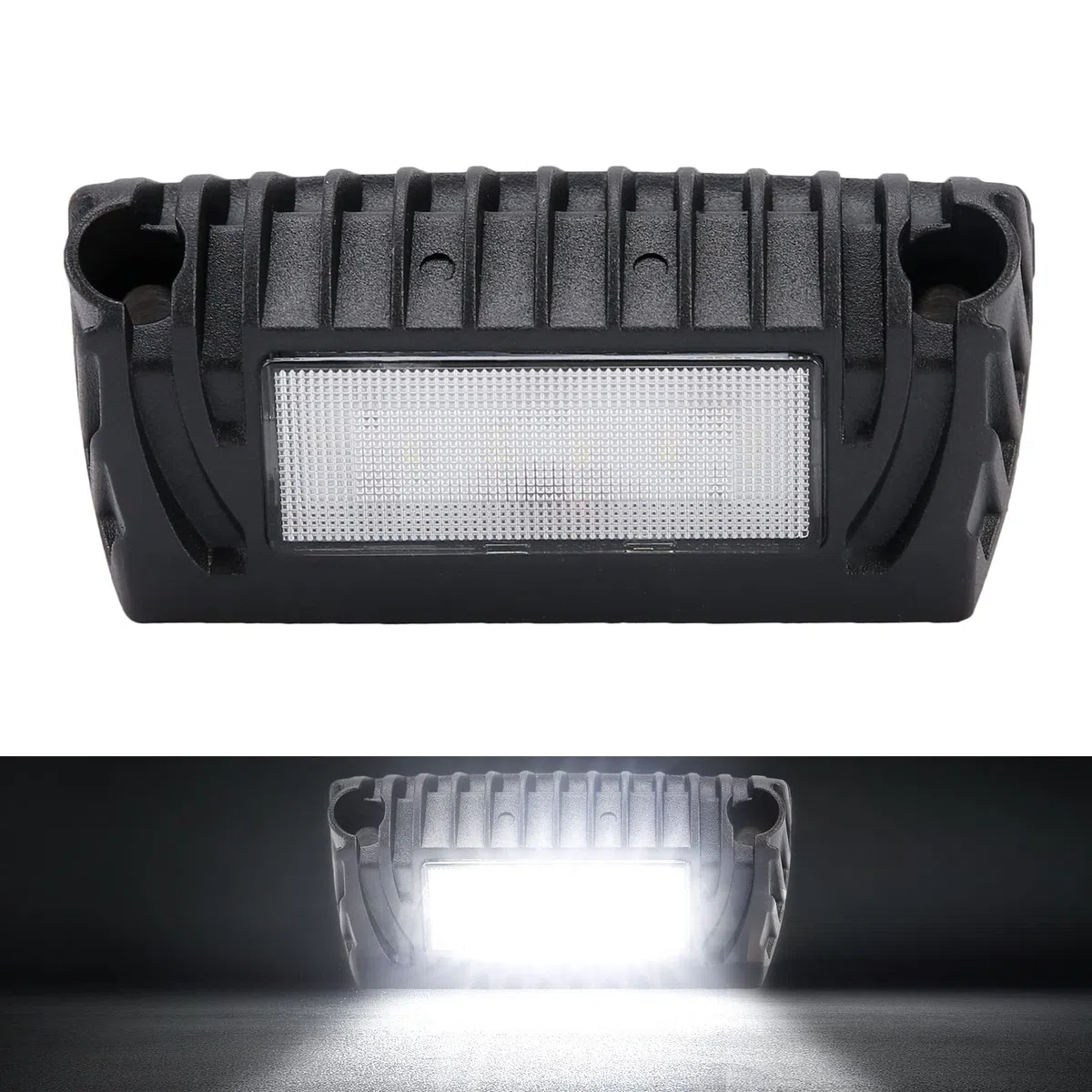 SUPAREE Luces 12v LED Caravana Luz LED 12v Camper Exterior Lamparas LED Autocaravana 12v LED Light Impermeable Blanca 6300K para RV Van Barco Coche Furgoneta 1PC