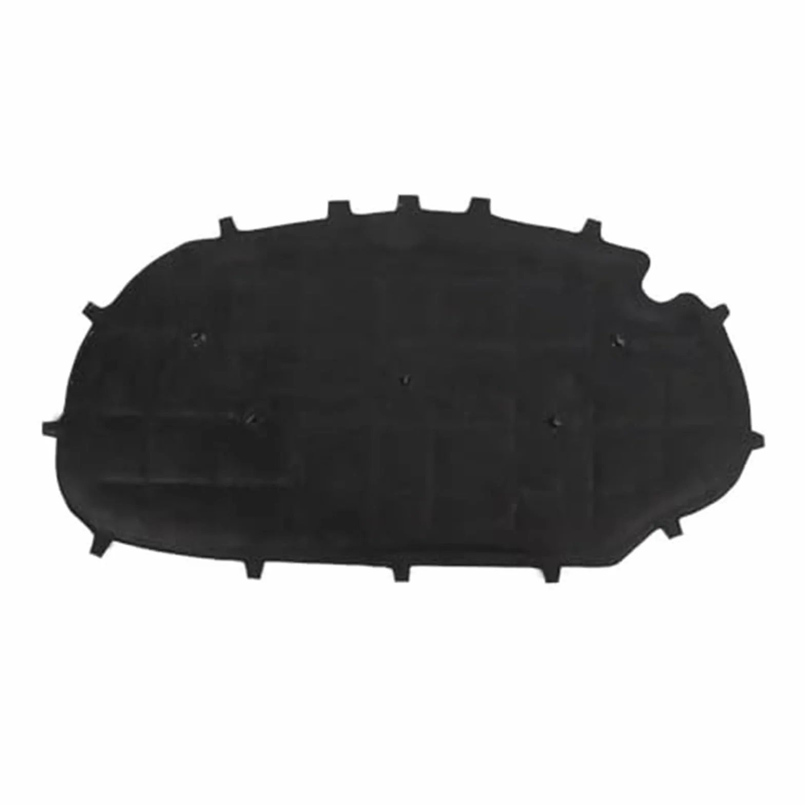 for VW, for Golf, 6/, for Golf, 6 GTI Cubierta insonorizada de algodón for Motor de capó Delantero Almohadilla de Aislamiento térmico Almohadilla de algodón Aislante para el Motor del(Schwar