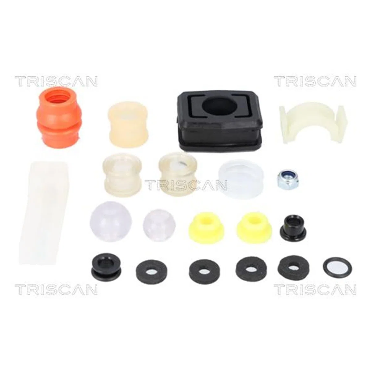 TRISCAN Casquillo palanca selectora/de cambio 8140 29762 Compatible con VW Transporter T4 Bus 70B, 70C, 7DB, 7DK, 70J, 70K, 7DC, 7DJ Transporter T4 Furgoneta 70A, 70H, 7DA, 7DH