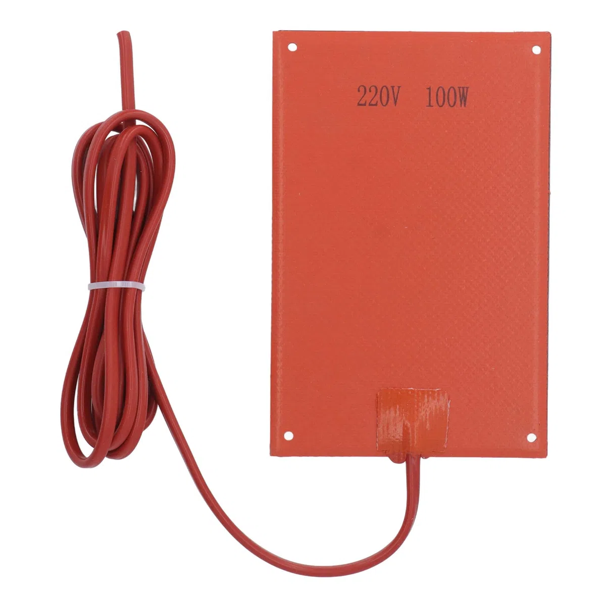 Generic Calentador de Motor, Almohadilla Calefactora de Cárter de Aceite Portátil de 100W, Placa Calefactora Resistente a la Temperatura para Climas Fríos