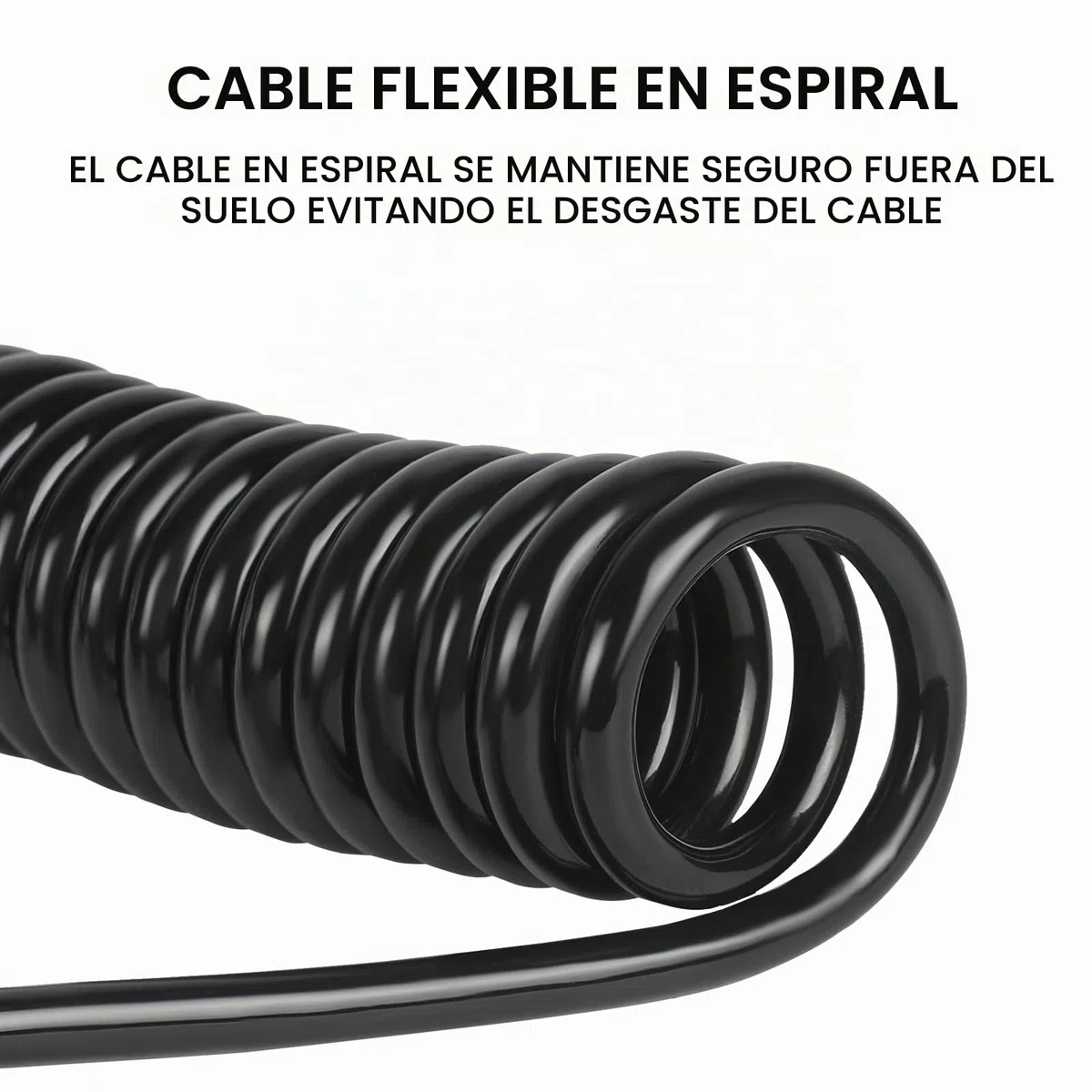AOHEWEI Adaptador de Cable de extensión de Remolque de 13 Pines a 7 Pines de 1,8 m, Cable de extensión de Enchufe de 12 V, Conector de cableado eléctrico de 7 núcleos para Remolque de Caravana