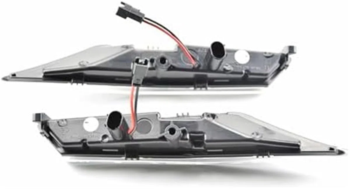 Marcador de guardabarros señal giro lateral dinámico secuencial, para Porsche Taycan Sedan 4S 2020 Indicador de señal de giro