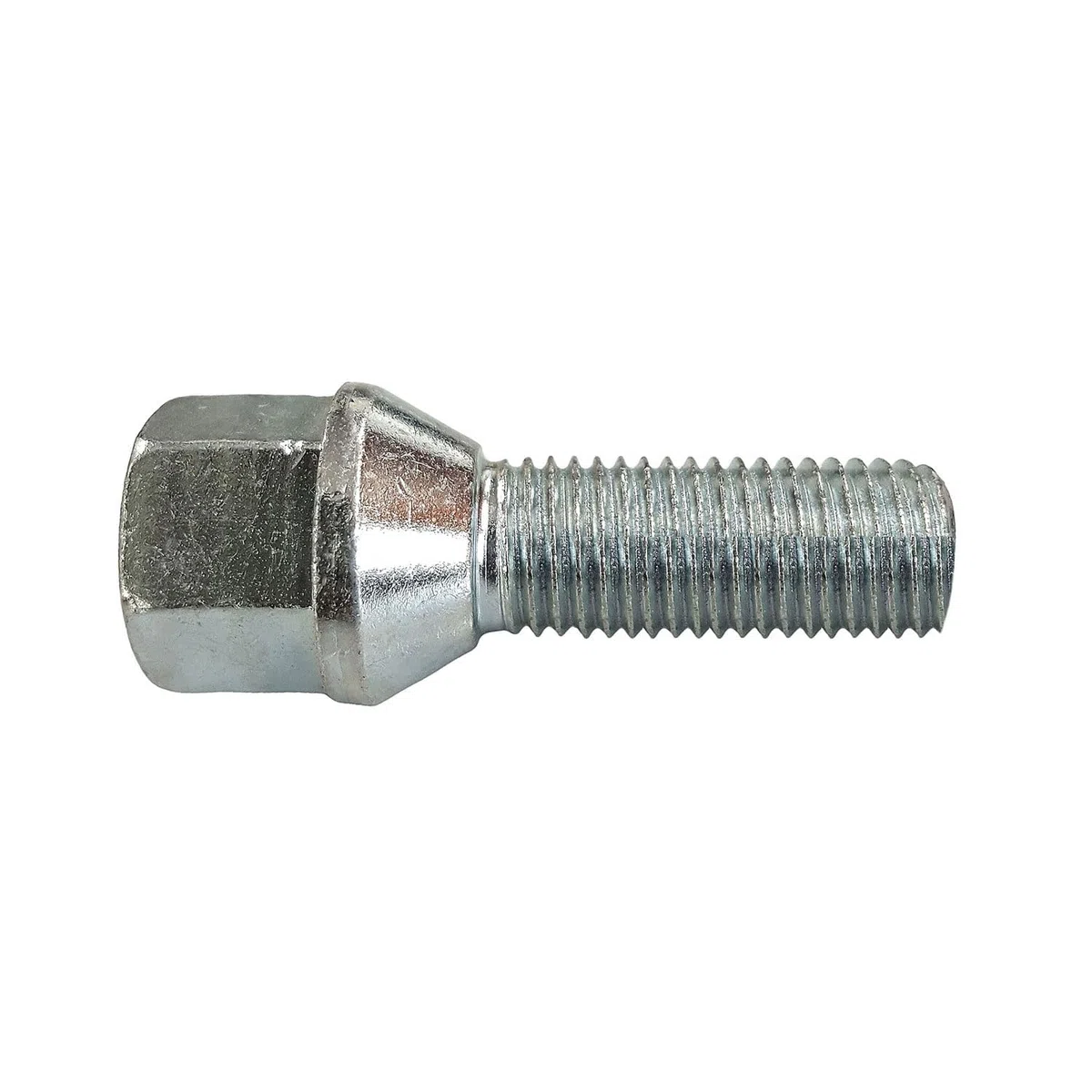 TRACER 20 tornillos de rueda, perno cónico, plata, M14 x 1,5, 35 mm