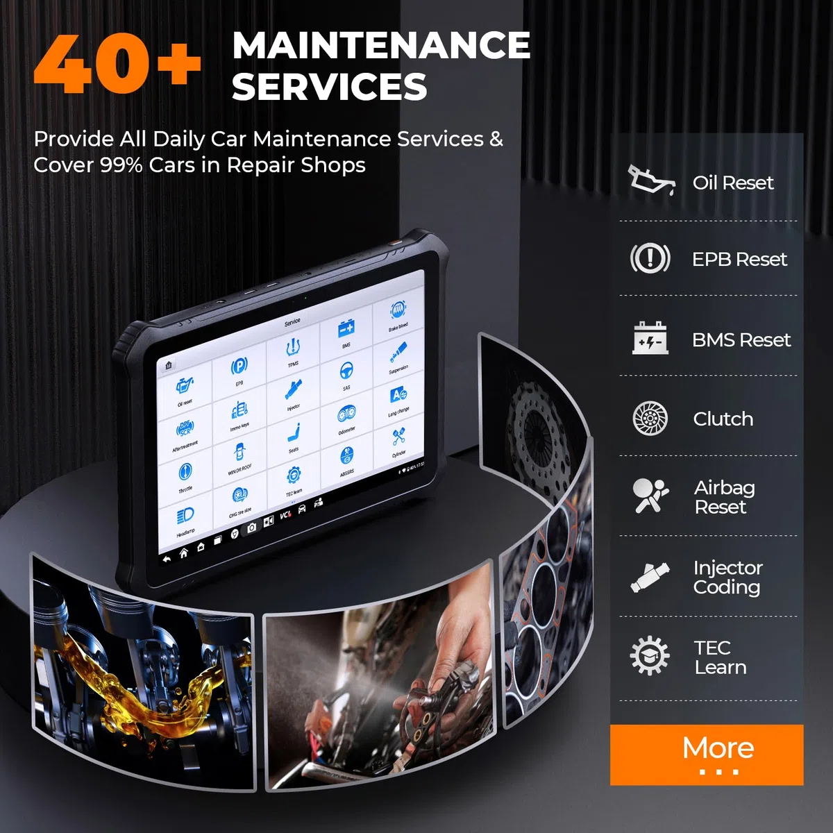 OTOFIX D1 PROS2 Obd2 Herramienta de Diagnóstico, Codificación ECU, Diagnóstico Todos Los Sistemas OE, 40+ Servicio, Control Bidireccional, Escaneo Automático 2.0, CANFD y DOIP, Actualización de 2 Años