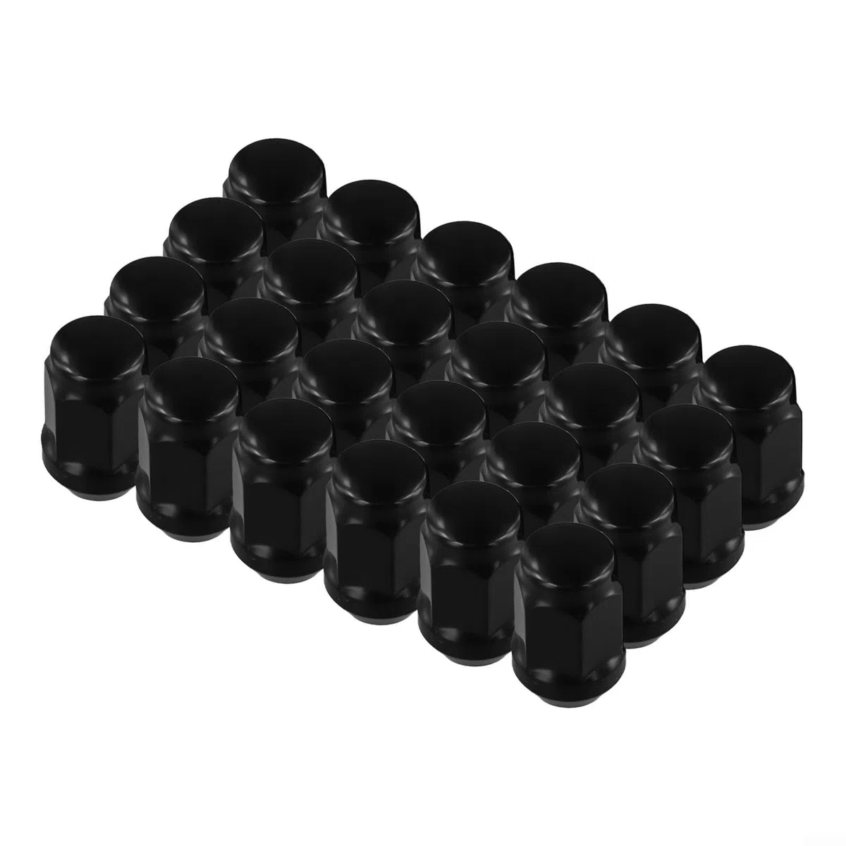 24 tuercas de llanta de 12 x 1,5 para Land Cruiser y para coches Ford con diseño de asiento cónico y tamaño de enchufe de 19 mm