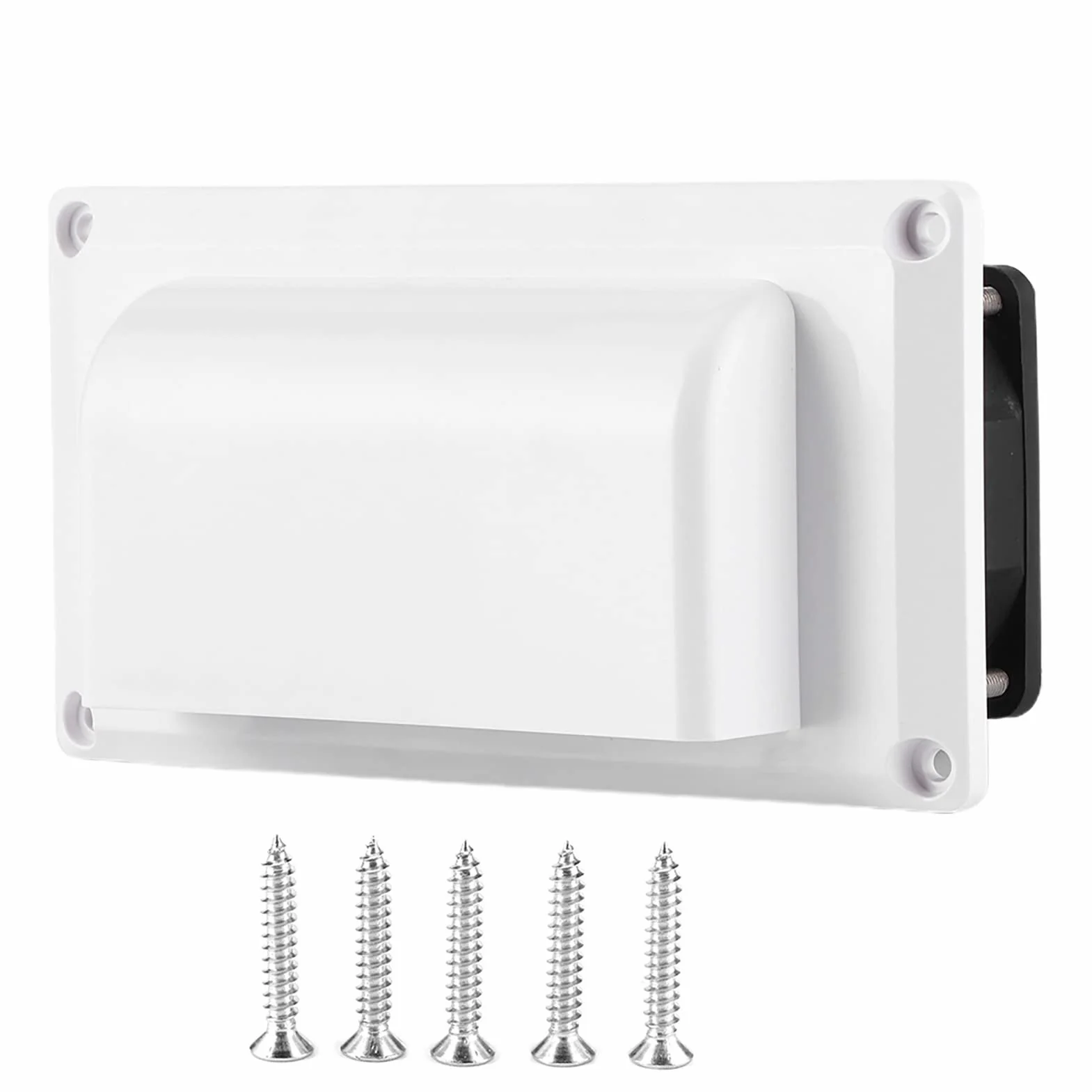Tbest Ventiladores R de 12 V, Rejillas de Ventilación Laterales para Caravana, Ventilador Extractor de Autocaravana, Ventilación de Ventilación Lateral, Ventilador de Escape de 12 V, 25