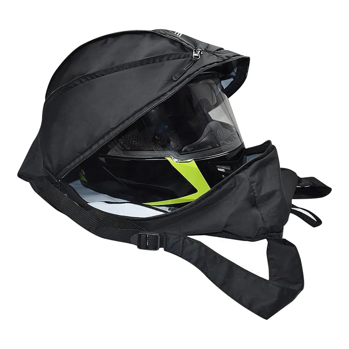 Elegante Mochila para Moto – de Almacenamiento Viaje con Gran Capacidad, Diseño Cremallera, Exterior Moderna