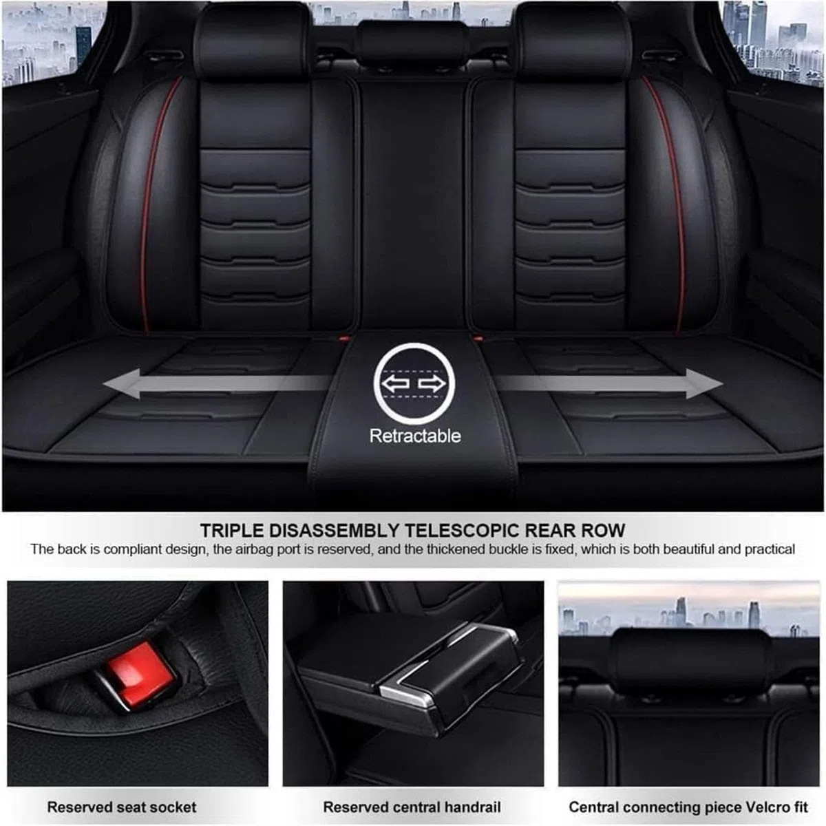 Coche Fundas Asientos, para Toyota Yaris Cross Hybride 2020-2025 Cómodo y Transpirable Asiento Protector Cubreasientos Interior Accesorios