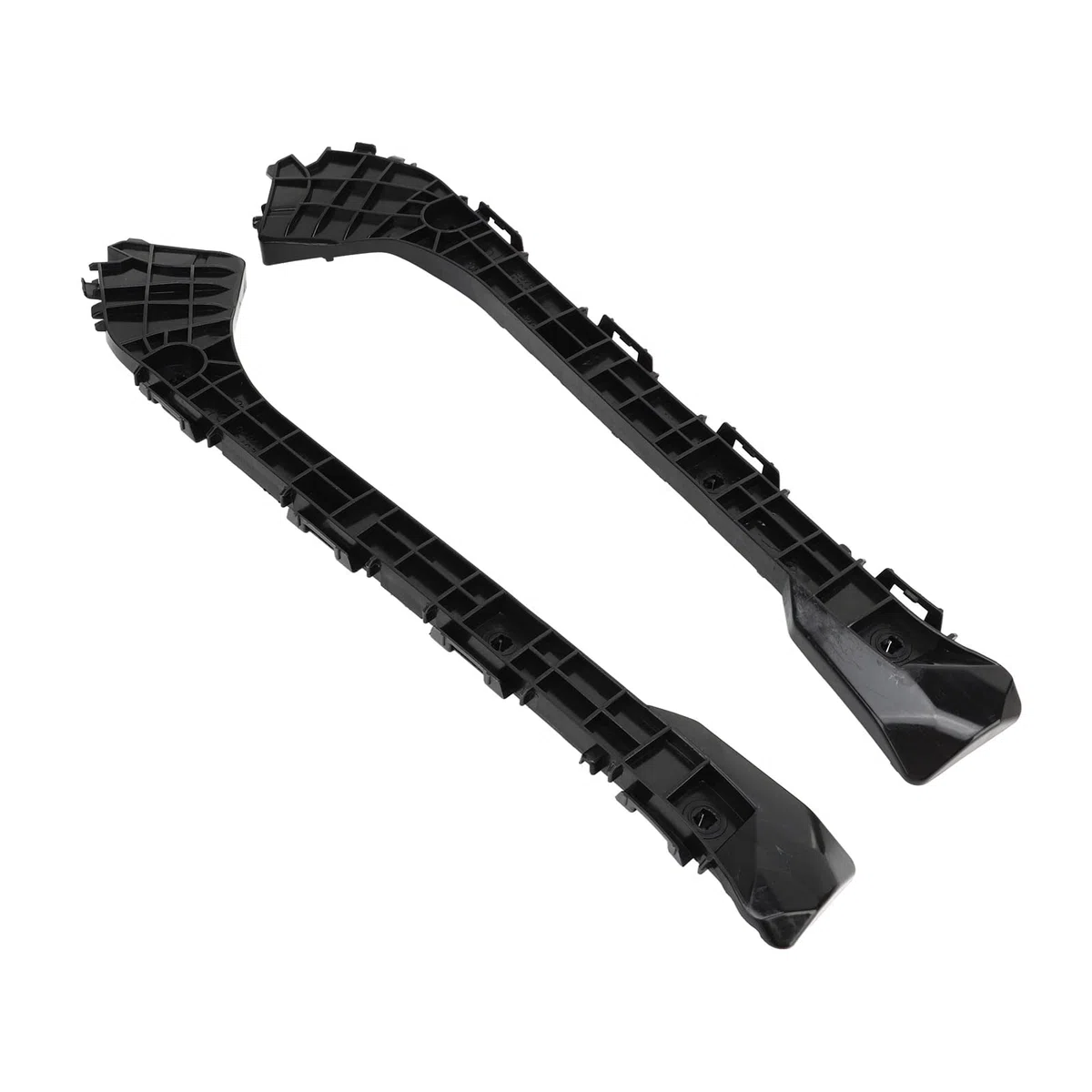 2010-2015 Soporte de Parachoques Trasero 5257647020 Juego Negro a Prueba de Golpes para una Conducción Segura, 1 par de Soportes de Montaje de Parachoques Trasero para Entusiastas del