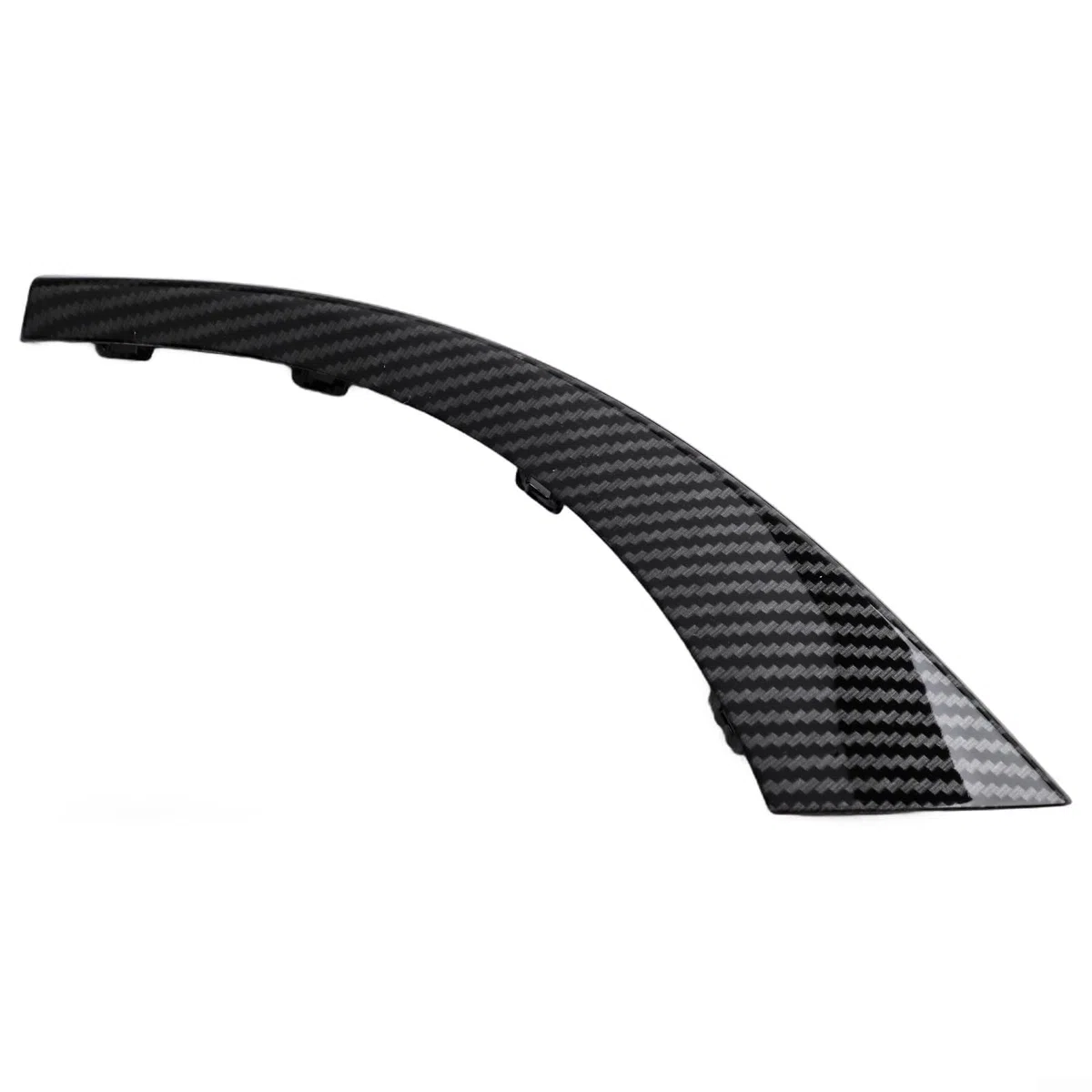 Juego de 6 piezas de embellecedores para manija de puerta, ABS negro, patrón de tejido diagonal, decoración para E90 E91 para vagón 2004-2012