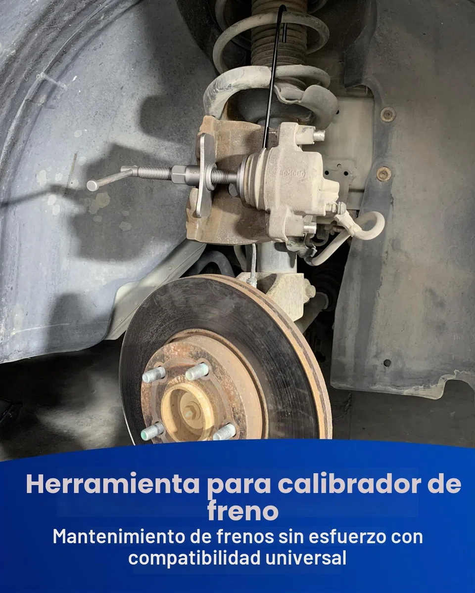 ATPEAM 24 Piezas Reposicionador de Pistones de Freno, Kit Completo para Cambiar Discos, Zapatas y Pastillas de Freno