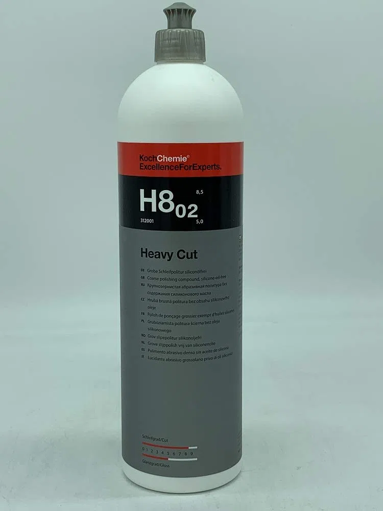 Koch Química Juego de abrillantador profesional 3 x 1l Heavy Cut + brillante + Acabado abrillantador