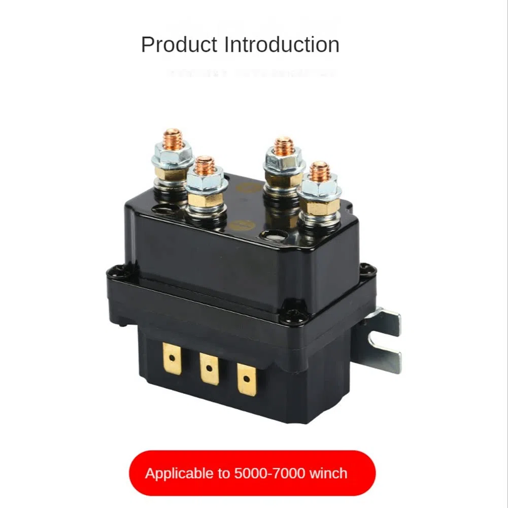 Winch Rocker Switch Thumb 250A - Relé magnético para ATV UTV (12 V)