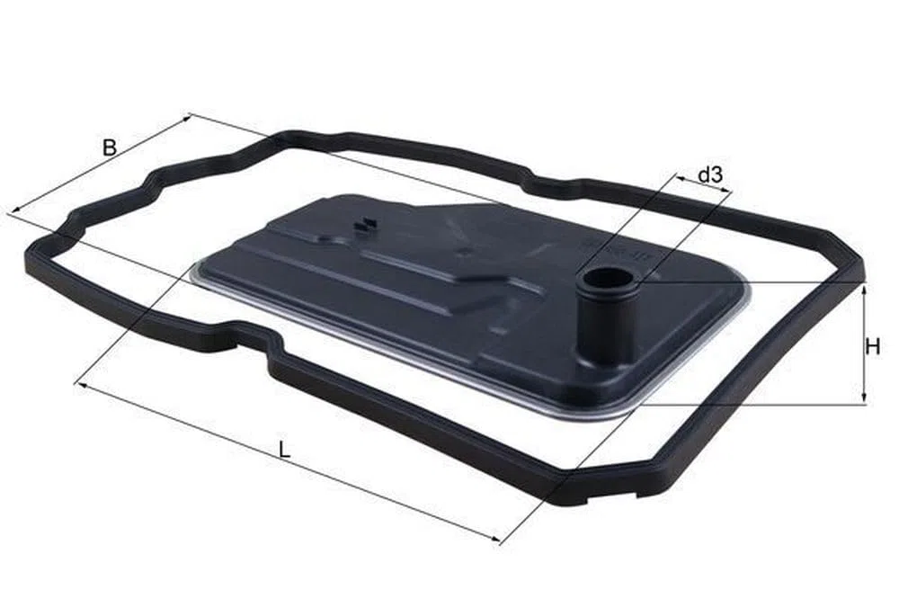 Mahle Siervo filtro hx124d filtro hidráulico, transmisión automática
