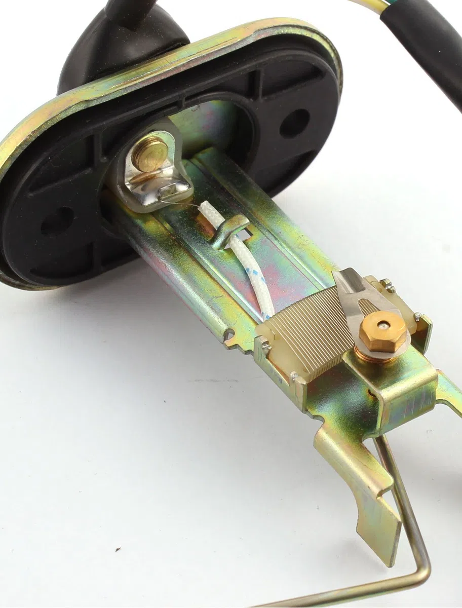 sourcing map Sensor de Nivel de Combustible 2 X Moto Accesorio Tanque de Combustible del Flotador 25cm para Sukuki Princess