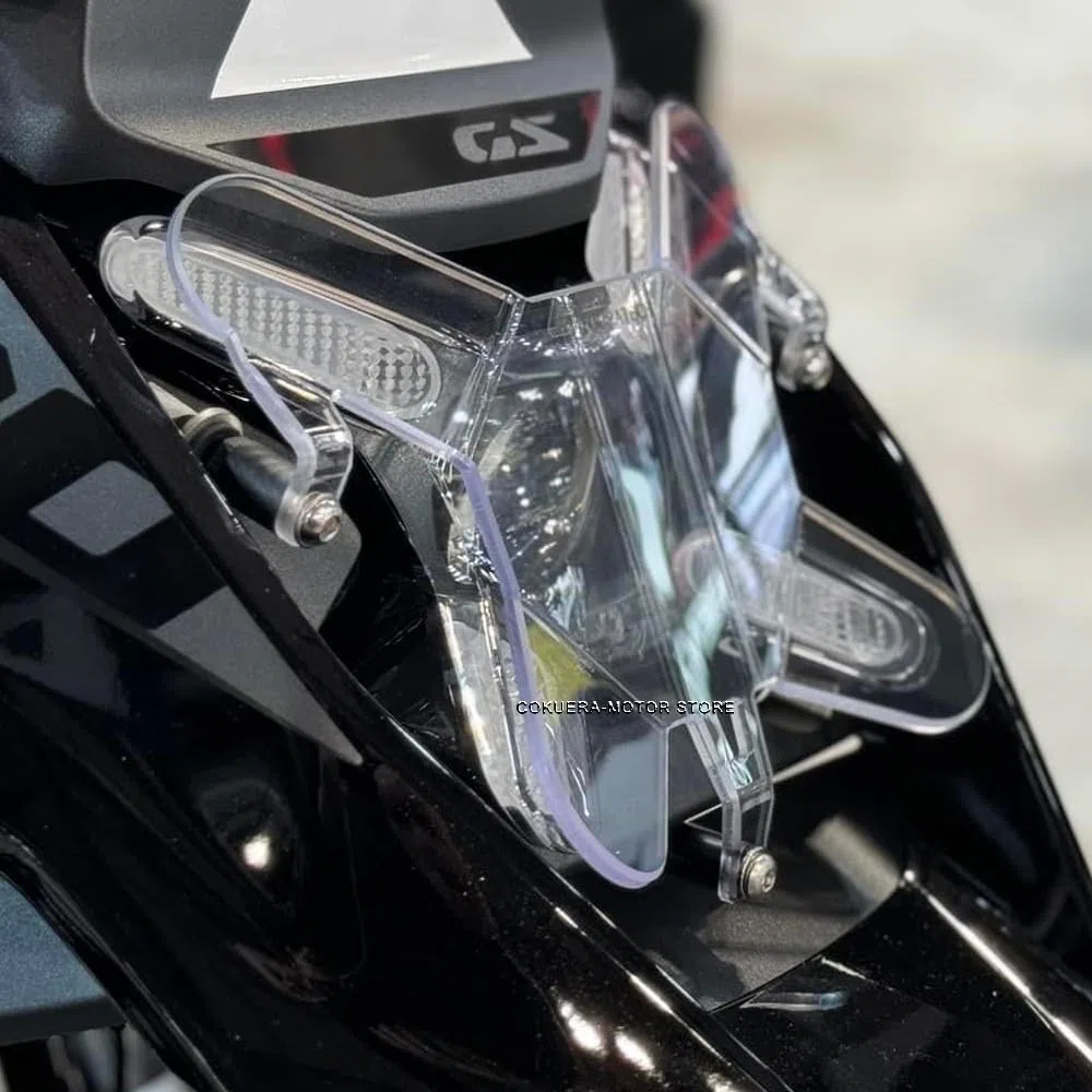 Generico Protector de faro para R1300GS R 1300 GS 2023 2024 Accesorios de motocicleta Cubierta de protección de faro