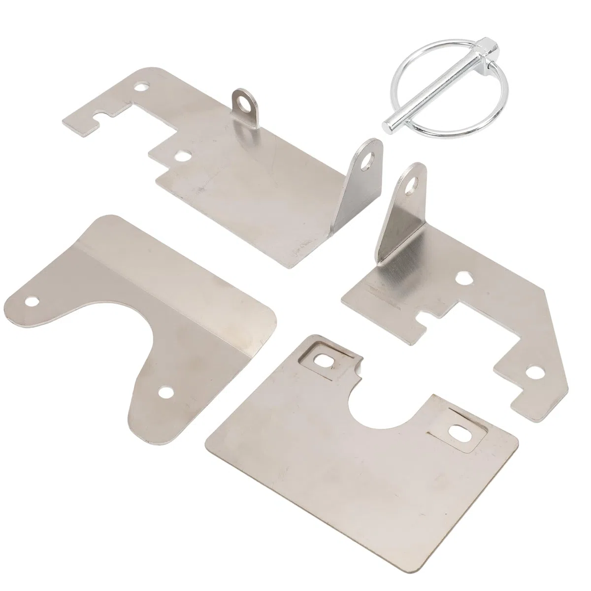 Cerradura de puerta trasera y protección antirrobo Prick Stop para Ducato, Boxer, Jumper H1, H2, H3, accesorios para autocaravanas con pasador abatible galvanizado de 6mm x 45mm