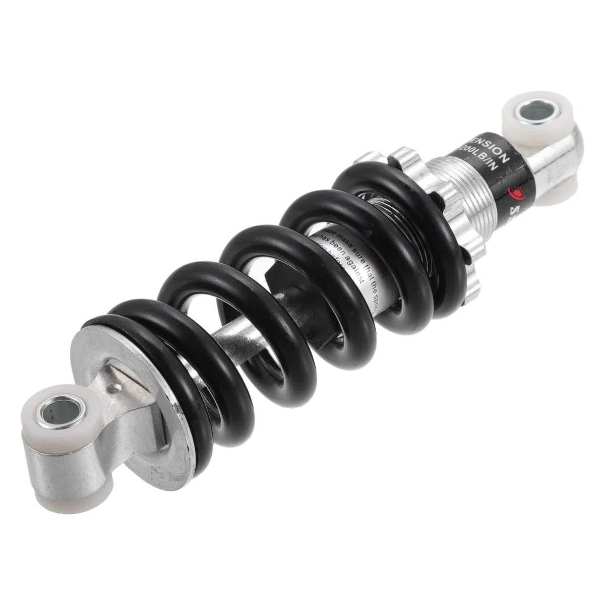 X AUTOHAUX Trasero Amortiguador Amortiguador 150mm 1200lbs para Scooter Dirt Bike Plata Tono
