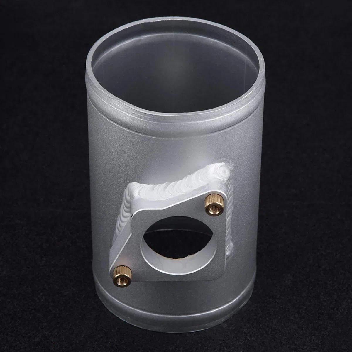 KIMISS Adaptador de Sensor de Flujo de Aire masivo, Adaptador de Sensor de Flujo de Aire, Base de Montaje del medidor de admisión para 3 6 75mm