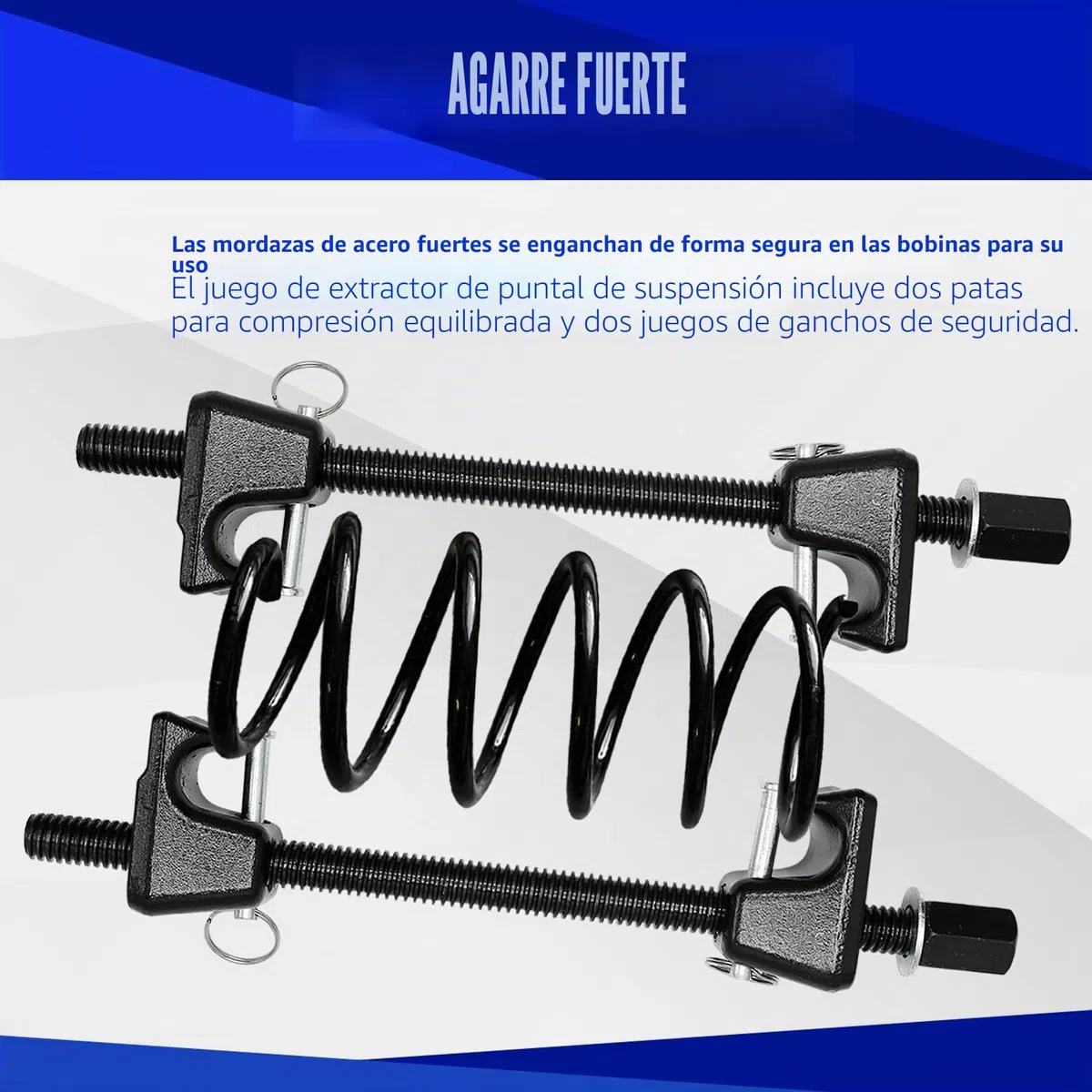 CCLIFE 2 piezas Compresor Muelles Amortiguador, Compresor Muelles Amortiguadores para Coche de 320mm, Herramientas para Coches