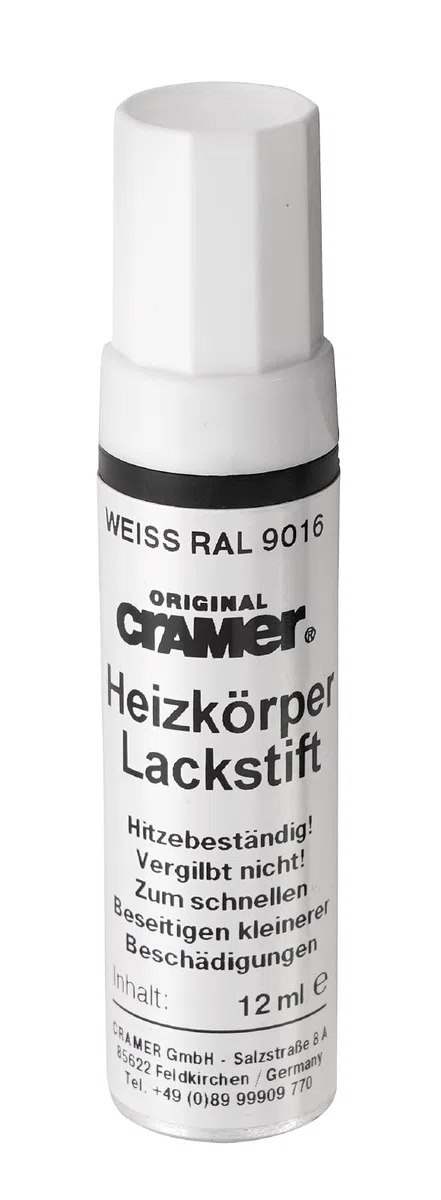 Cramer Lápiz de retoque para radiadores | 9016 | Blanco