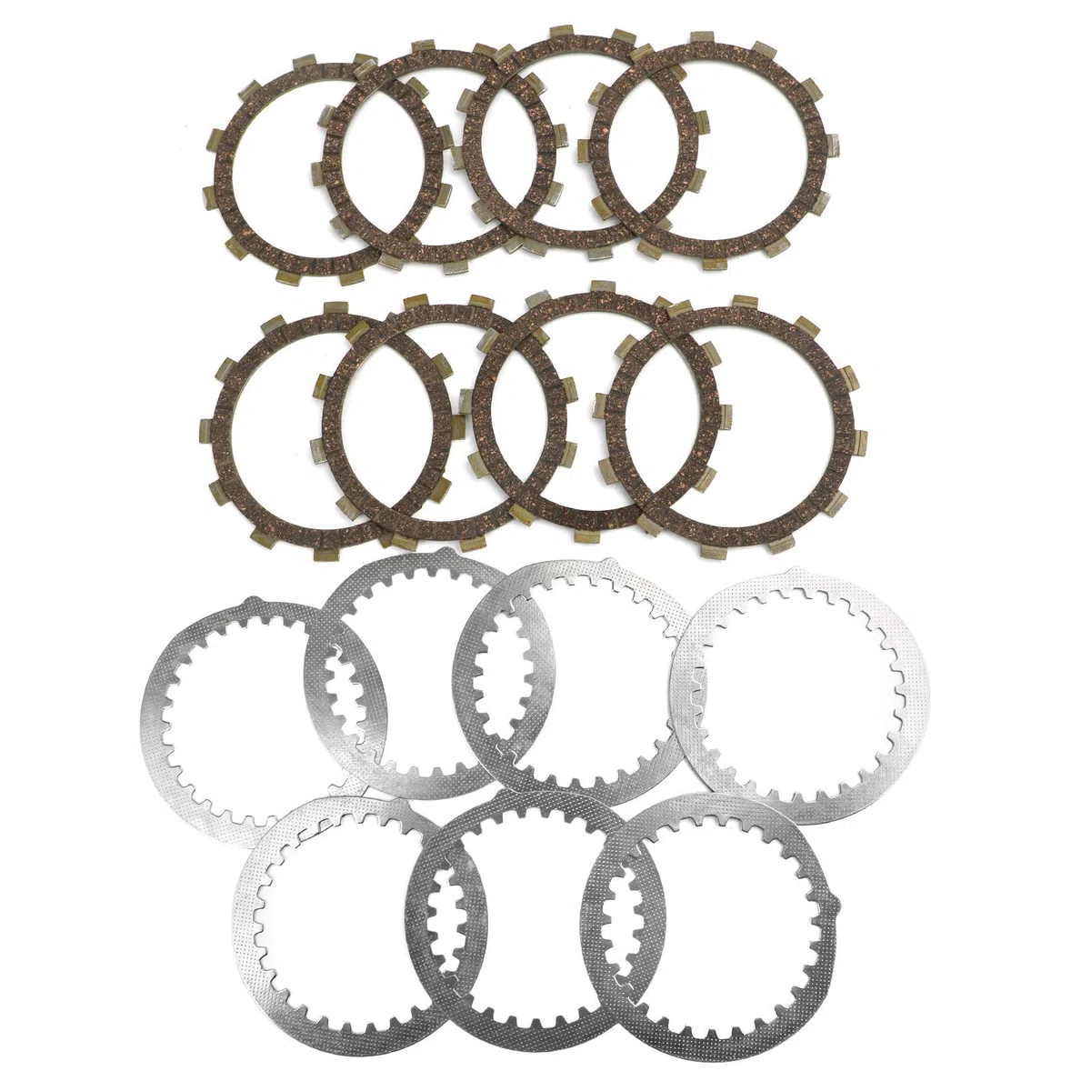 Clutch Kit Iron & Friction Plates fit para Yamaha XJ600 51J XS500 FZ600 YX600