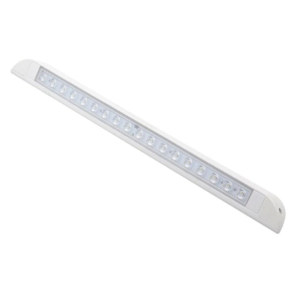 MARVIX Luz LED para toldo blanca 12V 24V impermeable para autocaravana, caravana, furgoneta camper, lámpara de puerta exterior de tira súper brillante 6000k (sin interruptor, 506mm)